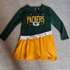 Green Bay Packers girls cheer dress